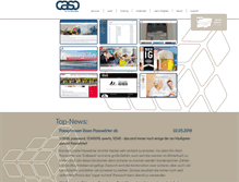 Tablet Screenshot of casc.at